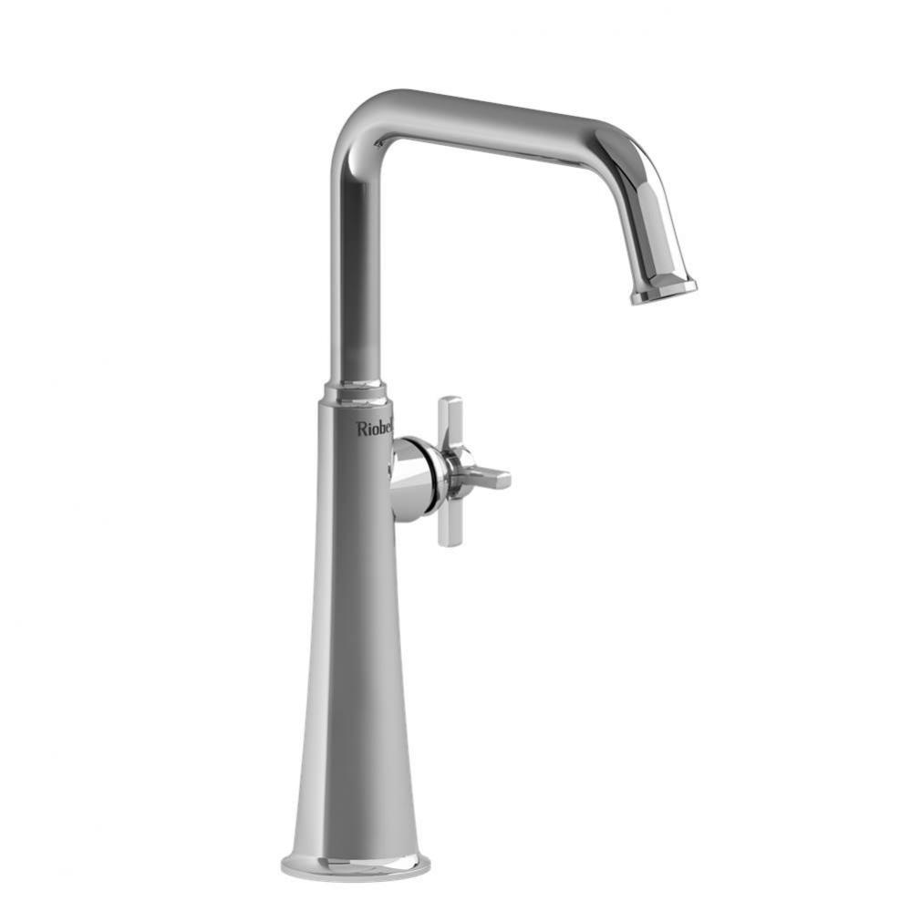 Single hole lavatory faucet