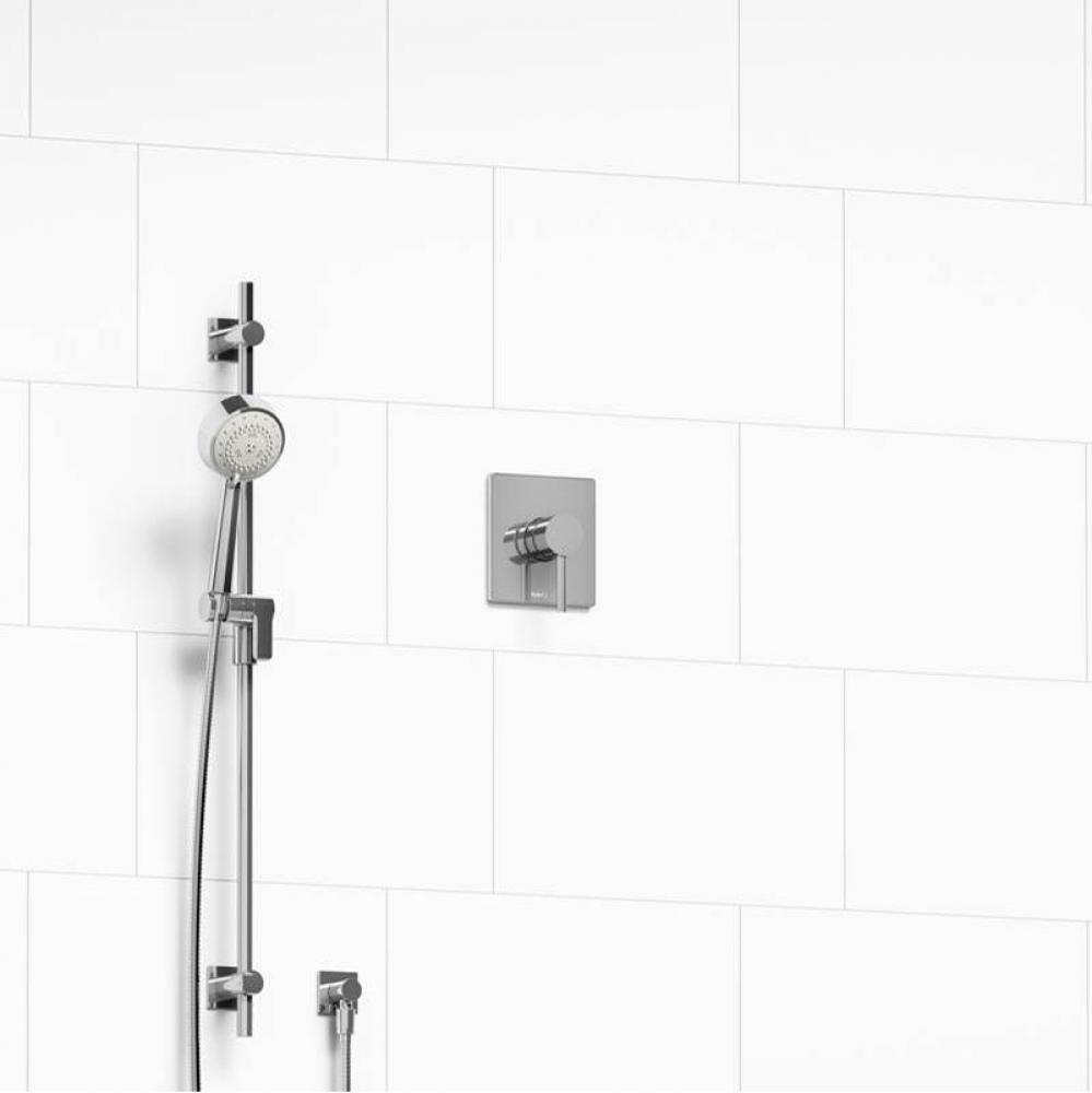 Type P (pressure balance) shower