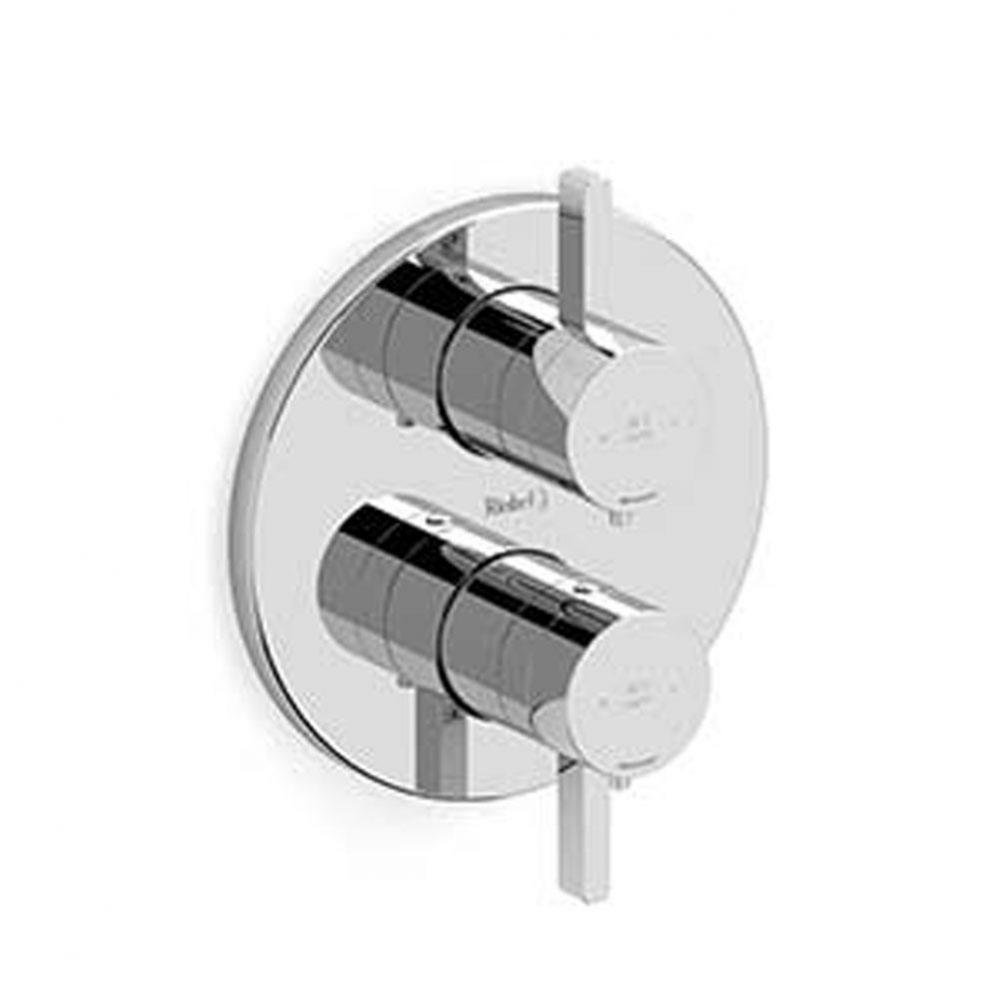 4-way Type T/P (thermostatic/pressure balance) 3/4'' coaxial complete valve