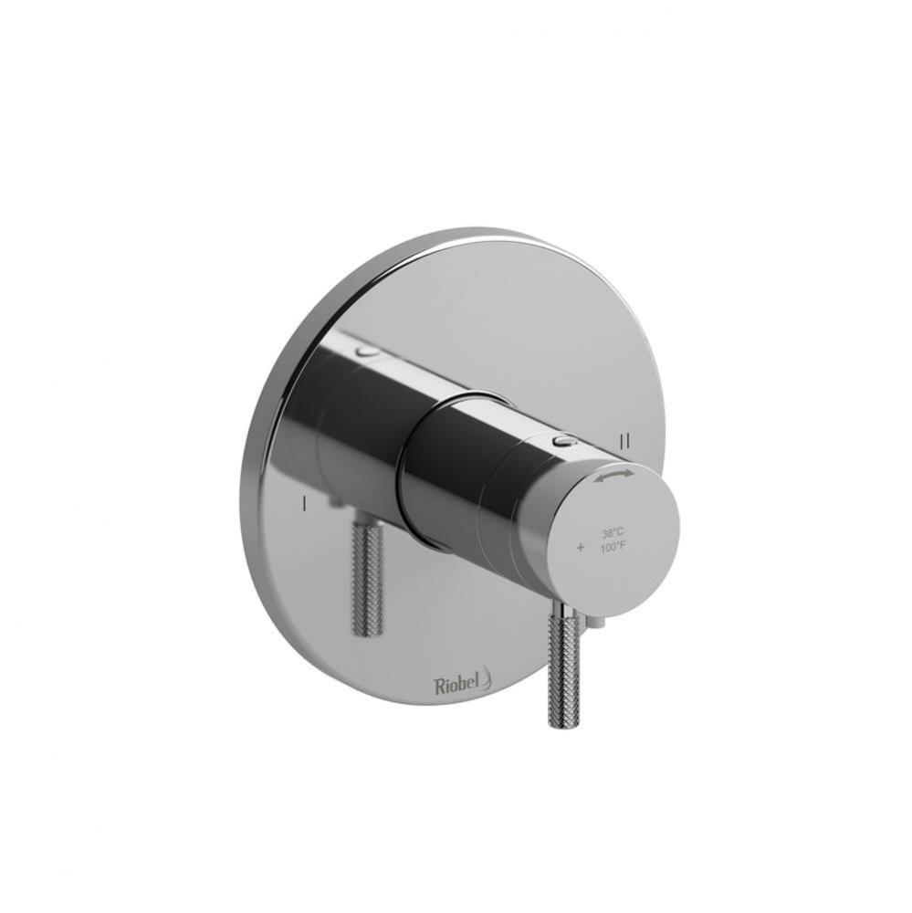 Riu™ 1/2'' Therm & Pressure Balance Trim With 2 Functions