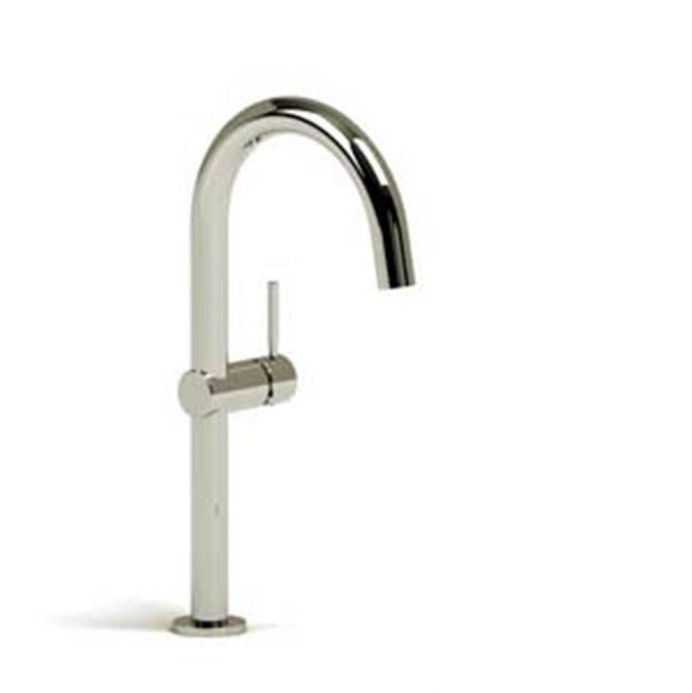 Single hole lavatory faucet