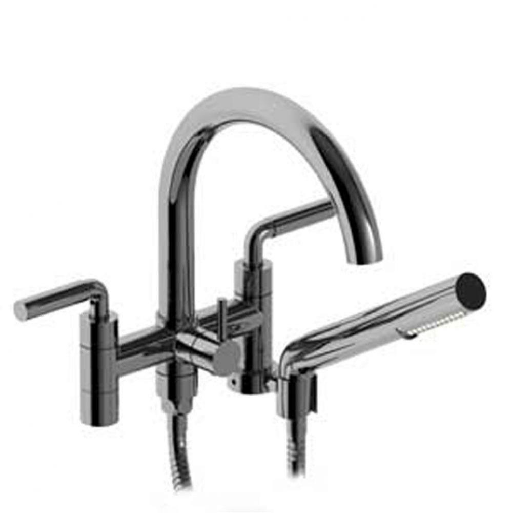 6'' tub filler with handshower