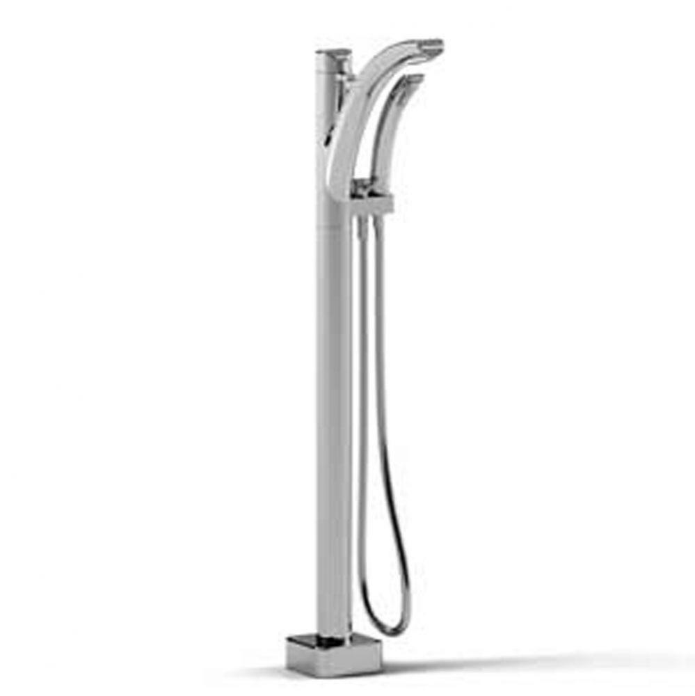 Salomé™ Single Hole Floor Mount Tub Filler Trim