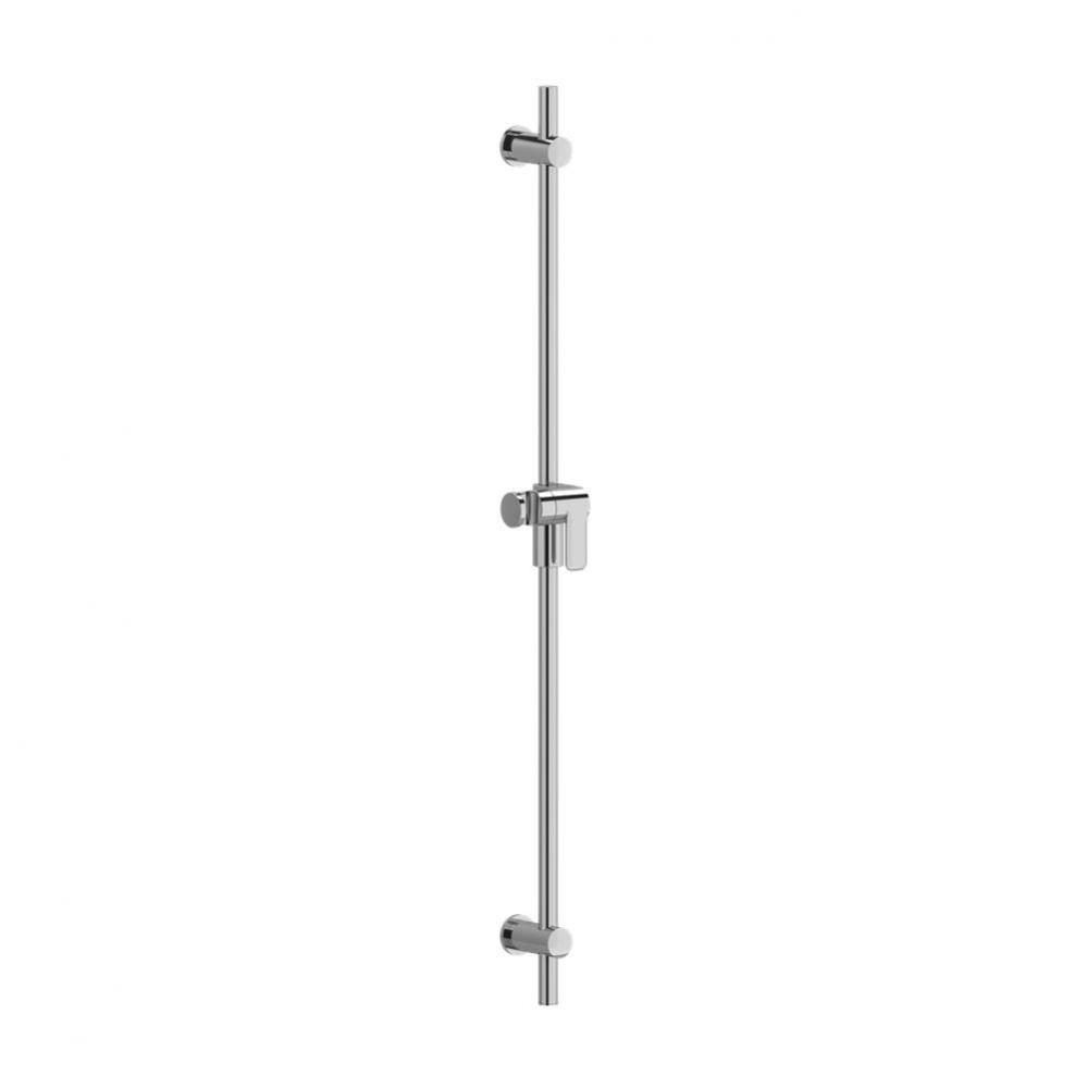 Shower rail without handshower