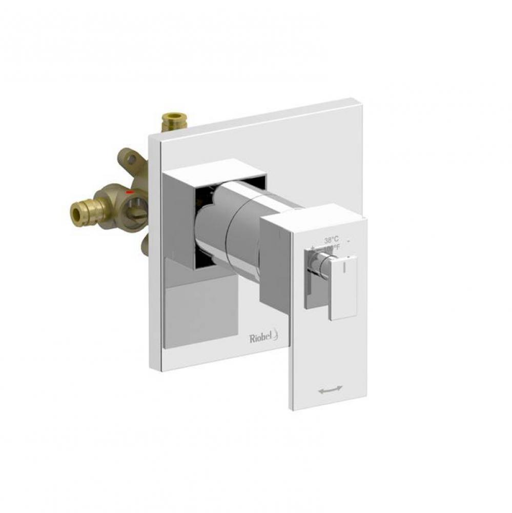 2-way no share Type T/P (thermostatic/pressure balance) coaxial complete valve EXPANSION PEX