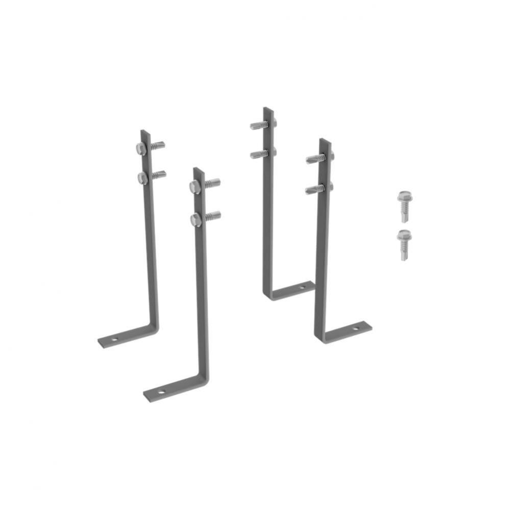 Kit of adjustable legs