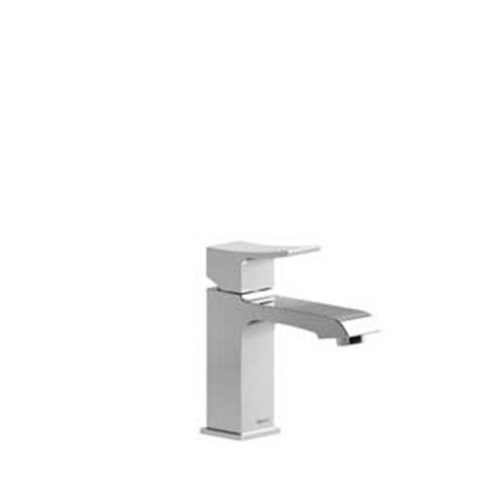 Single hole lavatory faucet sans drain