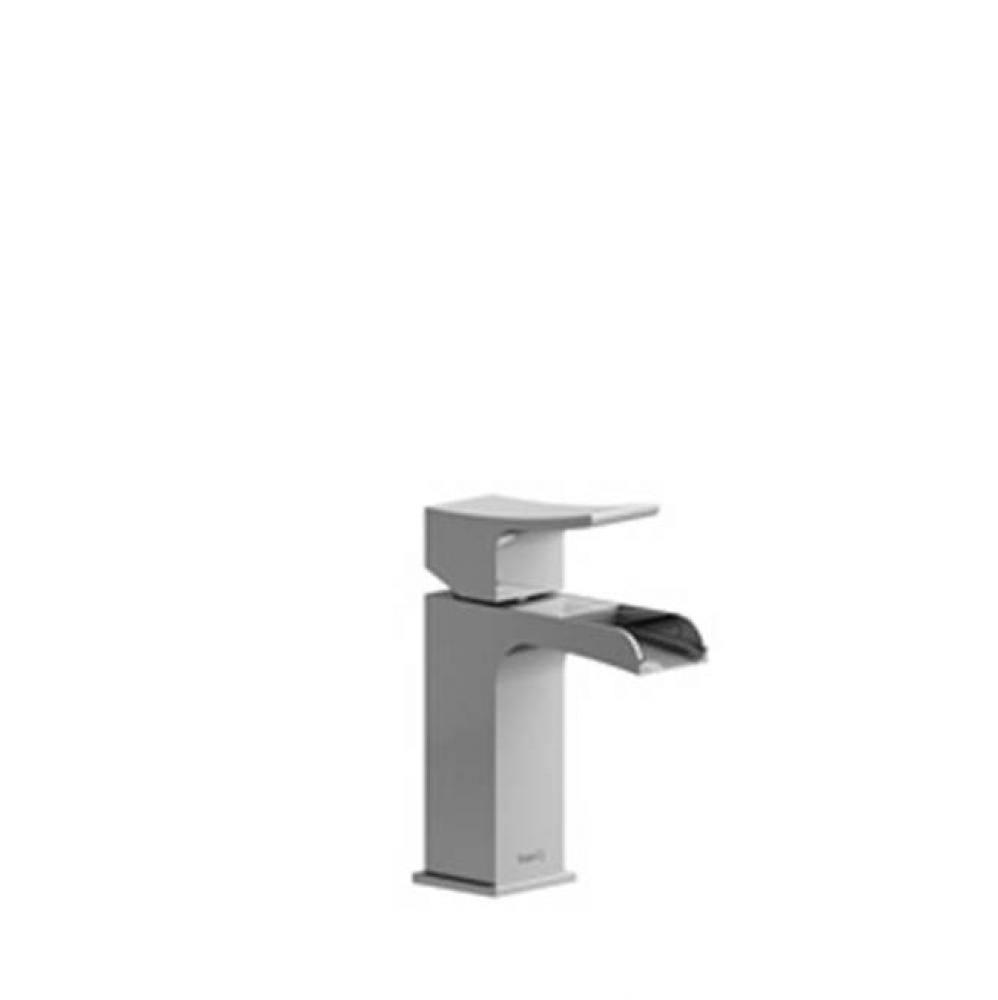 Single hole lavatory open spout faucet without drain