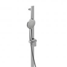 Riobel 4843C-WS - Handshower Set With 32'' Slide Bar and 4-Function Handshower