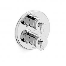 Riobel TATOP46C - 4-way Type T/P (thermostatic/pressure balance) coaxial valve trim