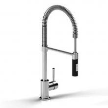 Riobel BI201SSBK-10 - Kitchen Faucet With Spray