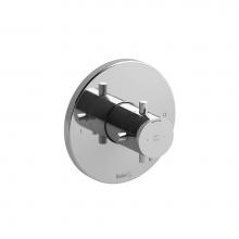 Riobel TPATM44KC - 2-way no share Type T/P (thermostatic/pressure balance) coaxial valve trim