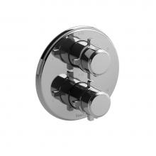 Riobel TMMRD46KC - 4-way Type T/P (thermostatic/pressure balance) coaxial valve trim