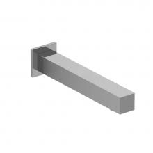 Riobel R885C - Square wall-mount tub spout