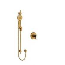 Riobel KIT#323MMRD+BG-EX - Type T/P (thermostatic/pressure balance) 1/2'' coaxial 2-way system with hand shower and