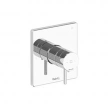 Riobel PATQ45C-SPEX - 3-way Type T/P (thermostatic/pressure balance) coaxial complete valve PEX