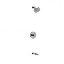 Riobel KIT4744CSTMC-SPEX - Type T/P (thermostatic/pressure balance) 1/2'' coaxial 2-way no share with shower head a