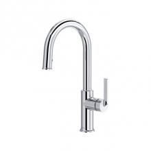 Riobel AU101C - Authentica™ Pull-Down Kitchen Faucet With Single Spray