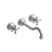 Riobel RT03+C - 8'' wall-mount lavatory faucet