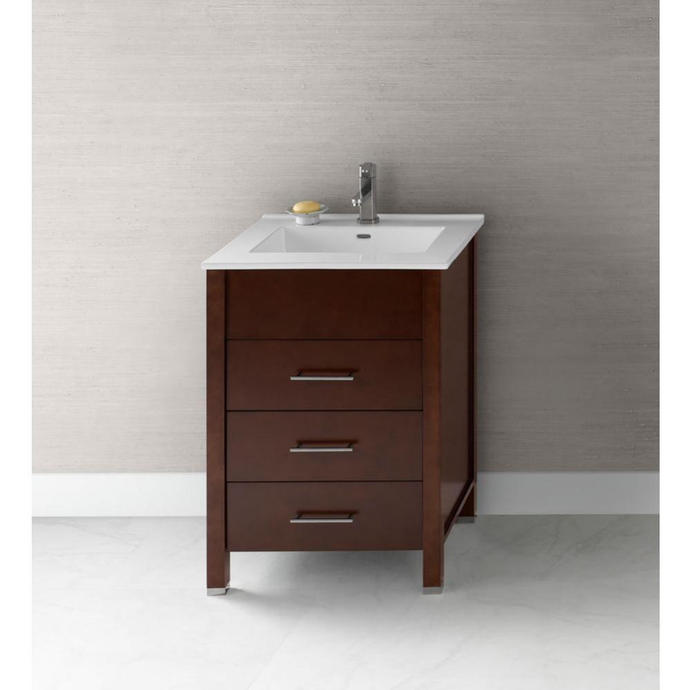 23'' Kali Bathroom Vanity Base Cabinet in Dark Cherry