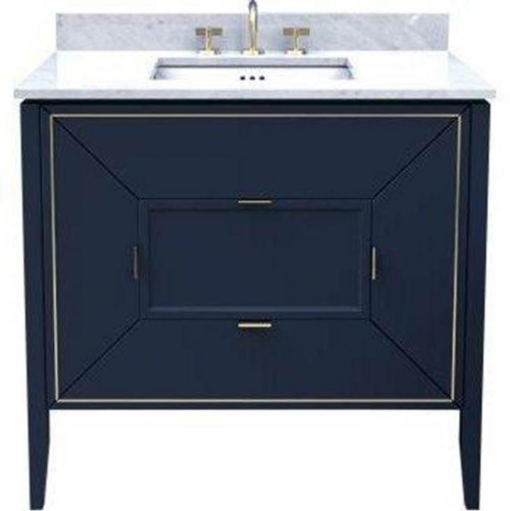 36'' Amora Bathroom Vanity Cabinet Base in Navy