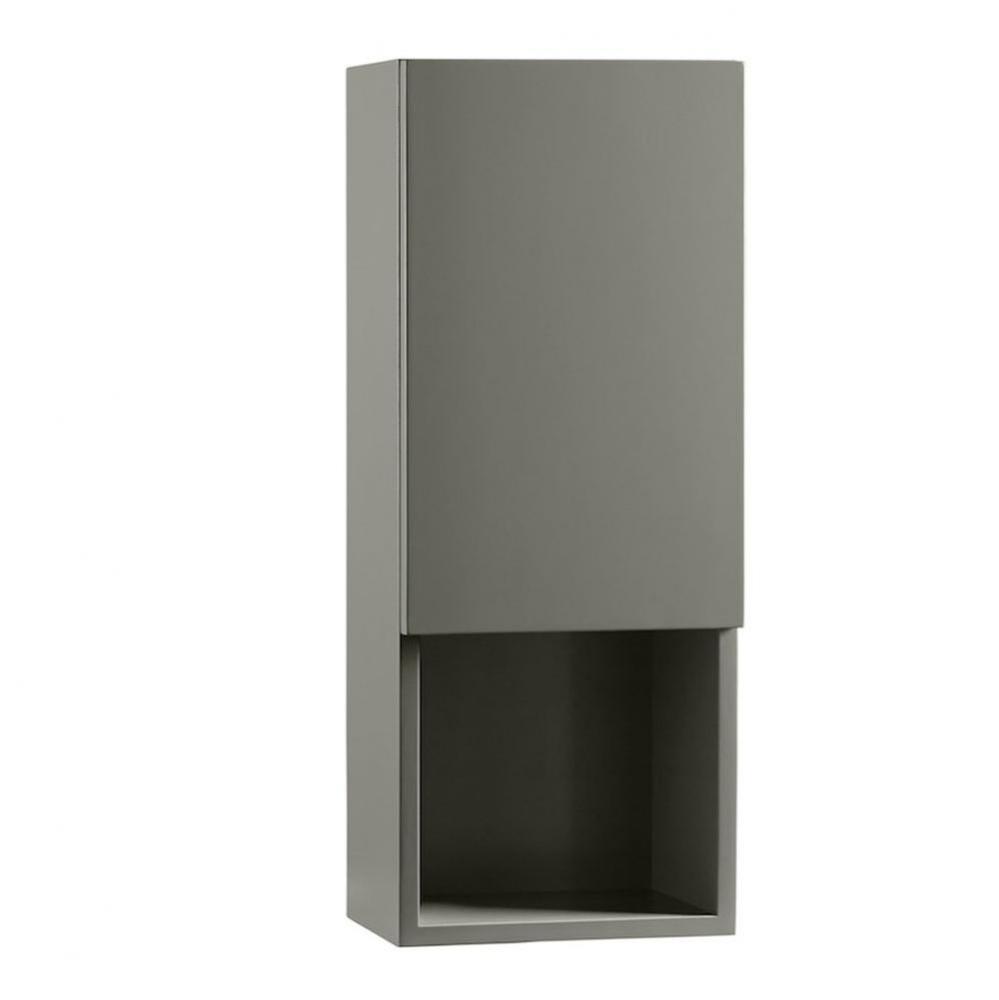 12'' Cooper Contemporary Bathroom Wall Cabinet in Slate Gray