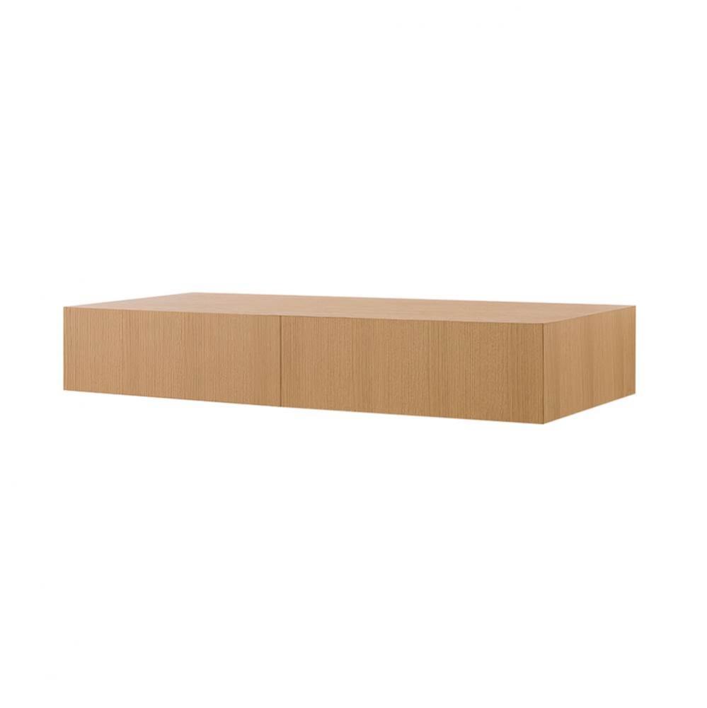 42'' Vento Horizontal Wall Cabinet - Natural Chene