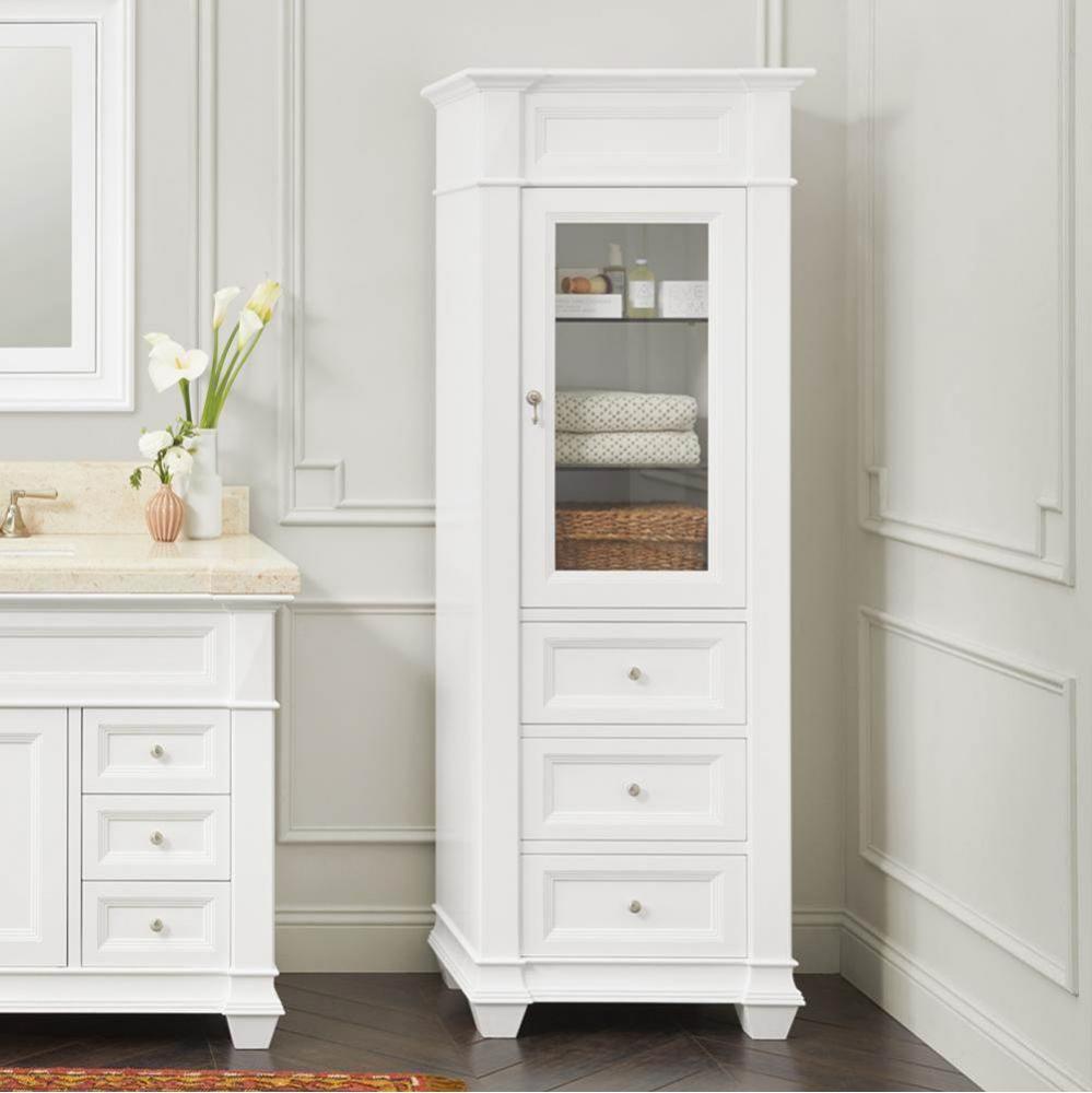 26'' Torino Curio Cabinet in White