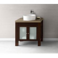 Ronbow 032531-1-F07 - 31'' DevonBathroom Vanity Base Cabinet in Vintage Walnut