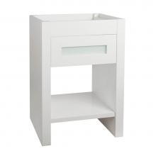 Ronbow 038123-E23 - 23'' Kendra Bathroom Vanity Base Cabinet in Glossy White