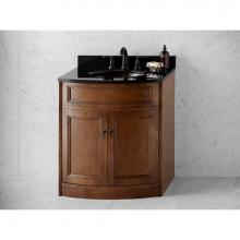 Ronbow 060630-F13 - 30'' Marcello  Bathroom Vanity Cabinet Base in Café Walnut