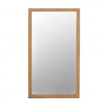 Ronbow 600118-E71 - 18'' Alina Contemporary Solid Wood Framed Bathroom Mirror in Light Bamboo