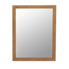 Ronbow 600124-E71 - 24'' Alina Contemporary Solid Wood Framed Bathroom Mirror in Light Bamboo