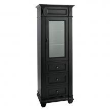 Ronbow 674126-B01 - 26'' Torino Curio Cabinet in Antique Black