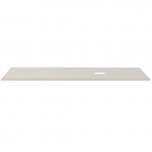 Ronbow E022841-R-Q28 - Brit - 41'' wide white stone vanity top with drain hole on right -Wide White Techstone