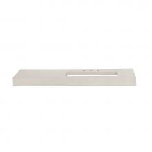 Ronbow E022941-8R-Q28 - Brit - 41'' wide white wideappeal vanity top with sink cutout on right -Wide White Techs