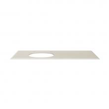 Ronbow E023041-8L-Q28 - 41'' Brit TechStone beveled top with cutout on left