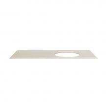 Ronbow E023041-8R-Q28 - 41'' Brit TechStone beveled top with cutout on right