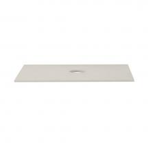 Ronbow E032827-Q28 - 27'' Noce Wide White Stone Top - Wide White Techstone