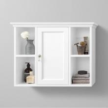 Ronbow 688225-W01 - 30'' Blake Traditional Bathroom Wall Cabinet in White