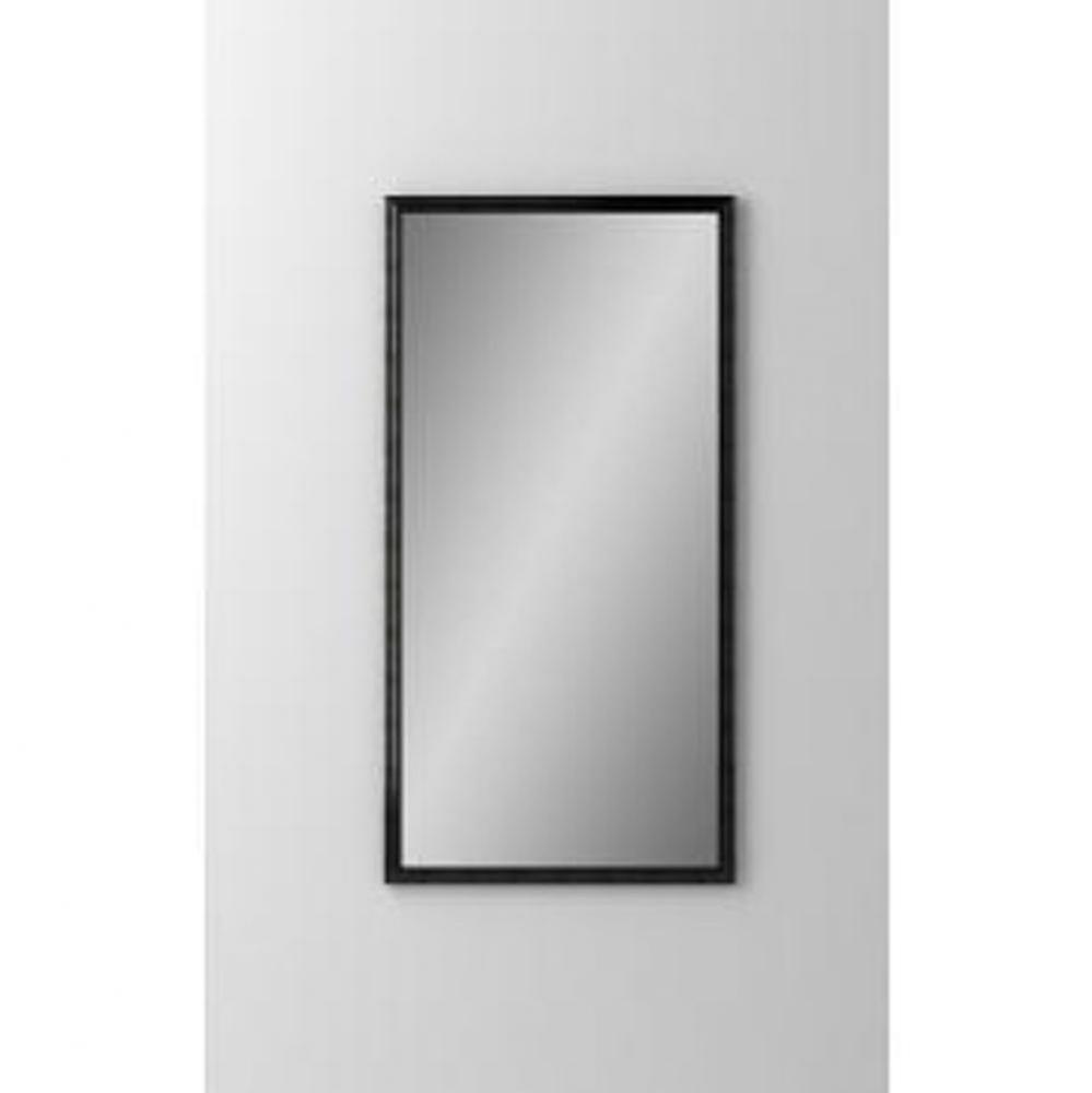 Rosemont 19-1/4'' x 39-3/8'' x 4'' Framed Cabinet, Brushed Black, Ri