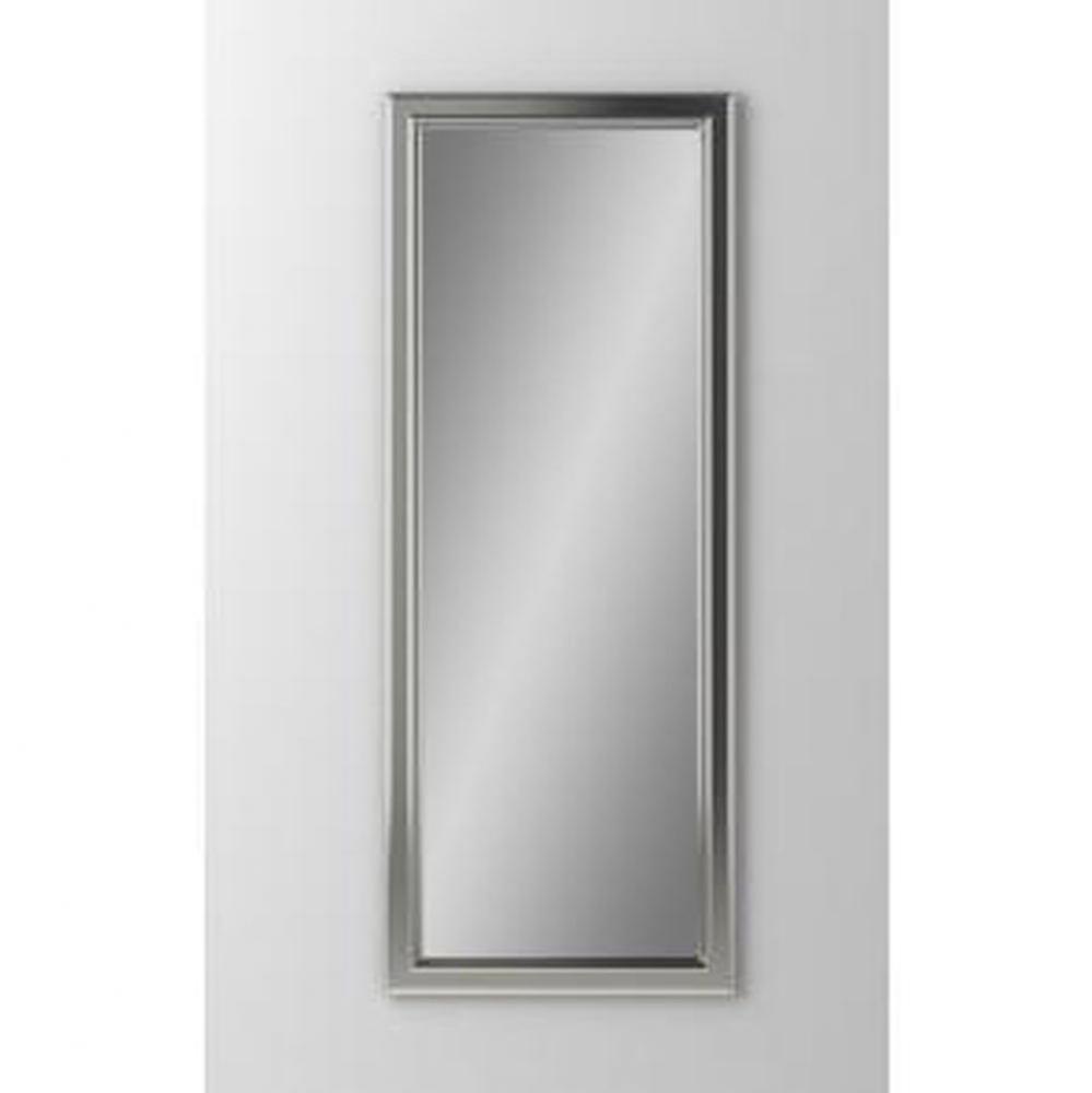 Bryn Mawr 15-1/4'' x 39-3/8'' x 4'' Framed Cabinet, Satin Nickel, No