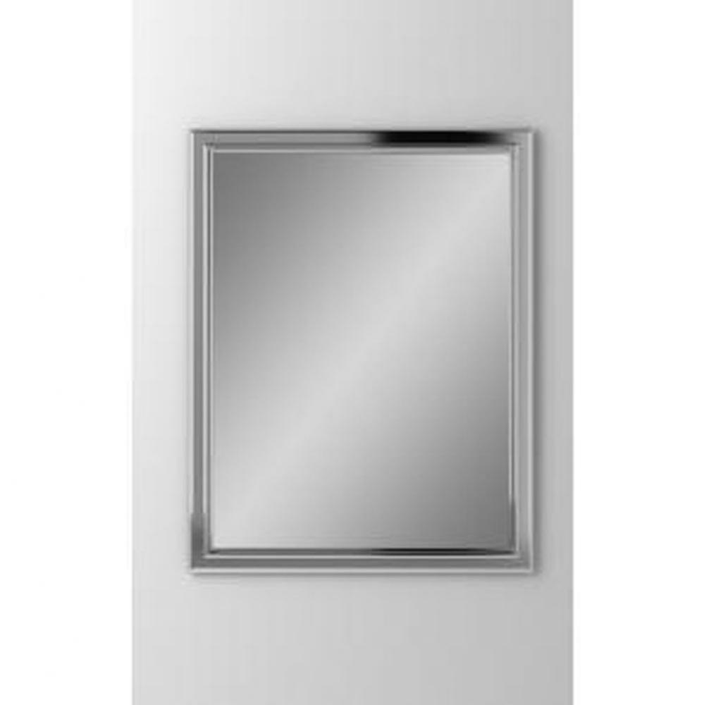 Bryn Mawr 23-1/4'' x 30'' x 4'' Framed Cabinet, Chrome, Left Hinge,