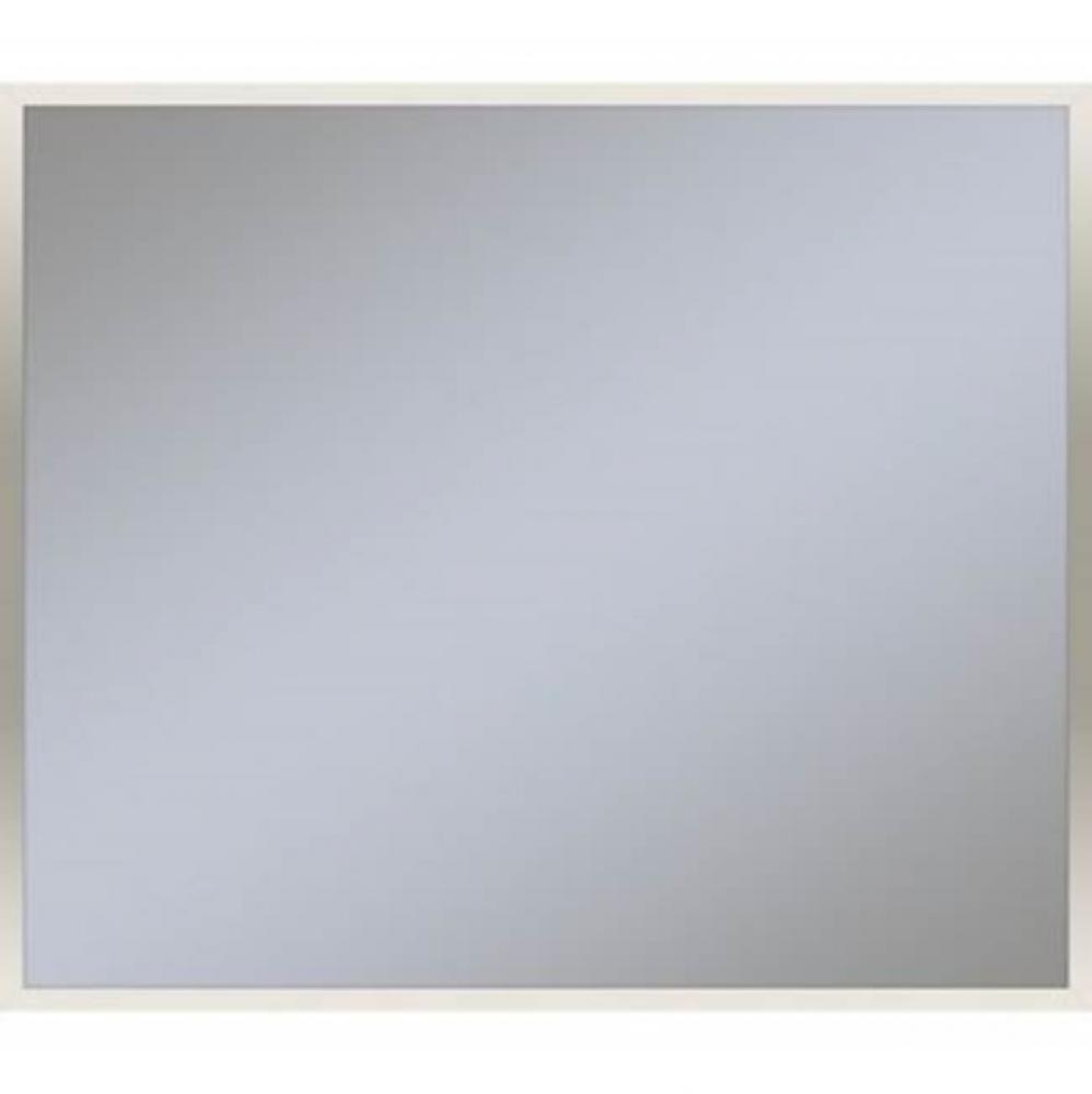 Profiles Framed Mirror, 36'' x 30'' x 3/4'', Polished Nickel