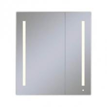 Robern AC3640D4P2LW - AiO Lighted Cabinet, 36'' x 40'' x 4'', Two Door, LUM Lighting, 2700