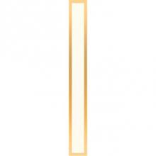 Robern PL5.040TLSC82D3 - Profiles Framed Lighting, 5'' x 40'' x 4-5/8'', Matte Gold, 2700K Te