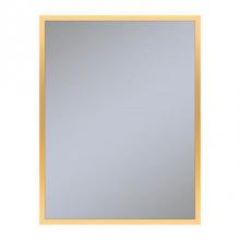 Robern PM2430T82 - Profiles Framed Mirror, 24'' x 30'' x 3/4'', Matte Gold