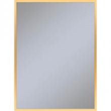 Robern PM3040T82 - Profiles Framed Mirror, 30'' x 40'' x 3/4'', Matte Gold