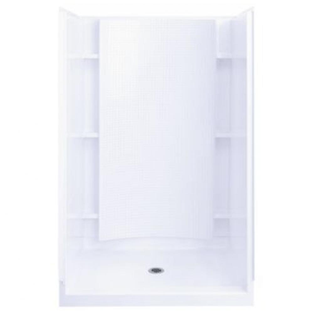 Accord® 36-1/4'' x 36'' x 75-3/4'' alcove shower stall with Agi