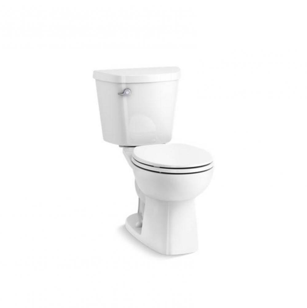 Garwind® The Complete Solution® Two-piece round-front 1.6 gpf toilet with seat